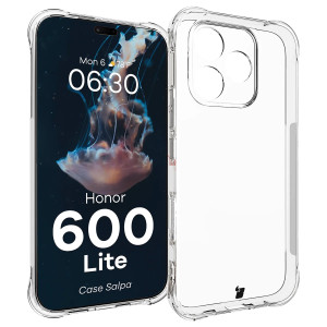 Elastyczne etui Bizon Case Salpa do Honor 600 Lite 5G, przezroczyste
