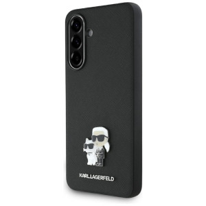Etui Karl Lagerfeld Hardcase Saffiano Metal Logo do Galaxy A56 5G, czarne