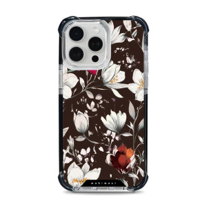 Etui ochronne do iPhone 15 Pro Max do MagSafe, Mobiwear Elite Bumper, nocny bukiet