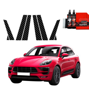 8w1 Folia karbonowa Grizz Protector na słupki do Porsche Macan GTS (2021-2024)