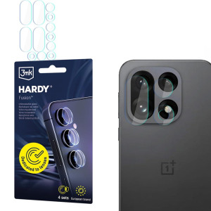 4x Szkło hybrydowe na soczewki aparatu, 3mk Hardy Fusion Lens Protection do OnePlus 15