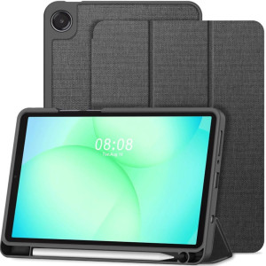 Etui Tech-Protect SC Pen Canvas do Galaxy Tab A11 / Tab A9, czarno-szare