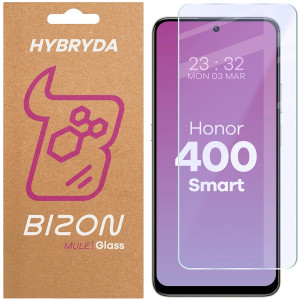 Elastyczne szkło hybrydowe Bizon Hybrid Mule do Honor 400 Smart