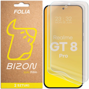 Folia matowa Bizon Film Sun Duo do Realme GT 8 Pro, 2 sztuki