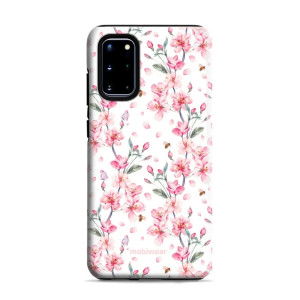 Etui ochronne do Galaxy S20 Plus, Mobiwear Elite Pro, japoński bukiet