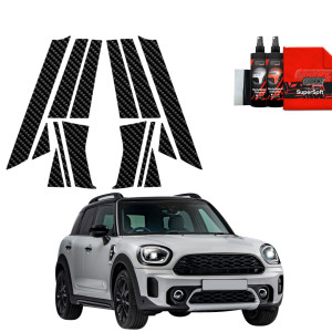14w1 Folia karbonowa Grizz Protector na słupki do Mini Countryman (2023-2026)
