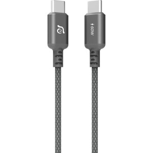 Kabel Adam Elements CASA S120 USB-C do USB-C, 60W, 1,2m, szary