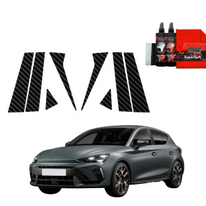 8w1 Folia karbonowa Grizz Protector na słupki do Cupra Leon Sportstourer (2024-2026)