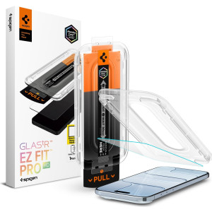 Szkło do etui + Aplikator Spigen Glas.tR EZ Fit Pro 1-Pack (AC) do iPhone Air