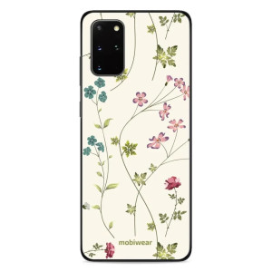 Etui ochronne do Galaxy S20 Plus, Mobiwear Glossy Case, sielski kwiat