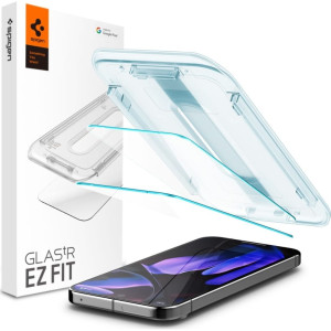 Szkło do etui + Aplikator Spigen Glas.tR EZ Fit 2-Pack do Google Pixel 10 Pro XL, 9 Pro XL