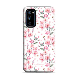 Etui ochronne do Galaxy S20 FE, Mobiwear Elite Pro, japoński bukiet