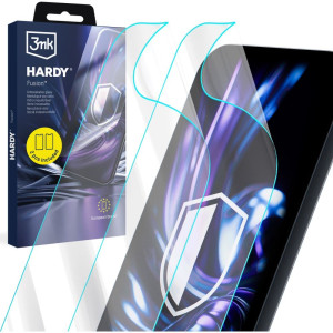 Szkło hybrydowe, 3mk Hardy Fusion do Oppo Find X9, 2 szt