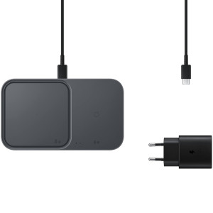 Ładowarka indukcyjna + sieciowa Samsung Wireless Charger Duo EP-P5400 15W, szara