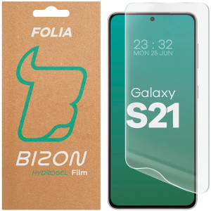 Folia hydrożelowa na ekran Bizon Film Hydrogel Front do Galaxy S21, 1 sztuka