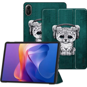 Etui z klapką Tech-Protect SmartCase do Xiaomi Redmi Pad 2 11.0, ciemnozielone
