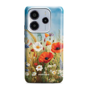 Etui ochronne do Xiaomi Redmi Note 14 5G, Mobiwear Elite Pro, łąkowe kwiaty