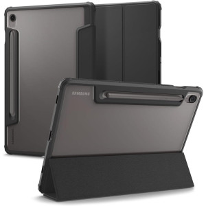 Etui Spigen Ultra Hybrid Pro do Galaxy Tab S10 FE / S9, czarno-przezroczyste