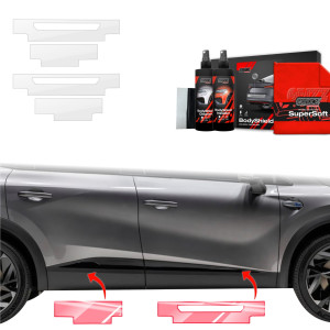 4w1 Folia ochronna Grizz Protector na progi do Renault Symbioz (2024-2026)