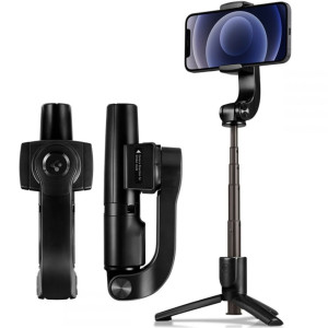 Uchwyt Selfie Stick Spigen Gimbal Tripod S610W, czarny