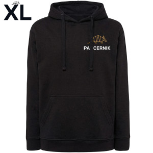Bluza z kapturem, hoodie Pancernik Classic, czarna XL