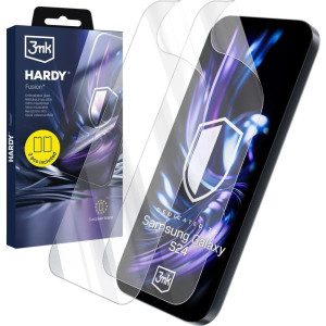 Szkło hybrydowe, 3mk Hardy Fusion do Galaxy S24, 2 szt