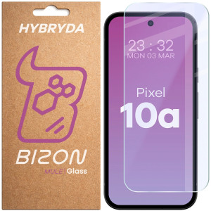 Elastyczne szkło hybrydowe Bizon Hybrid Mule do Google Pixel 10a