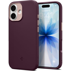 Etui Spigen Nano Pop Mag do MagSafe do iPhone 17, bordowo-różowe