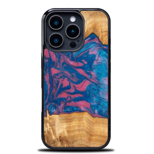 Drewniane etui do iPhone 16 Pro, Bewood Unique Neons Vegas
