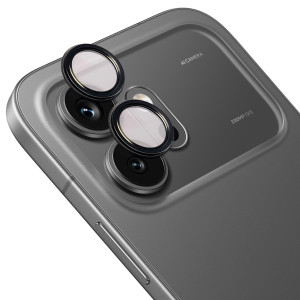Szkło na aparat Bizon Glass Snap Lens do Honor 600 5G, 1 zestaw, czarna ramka