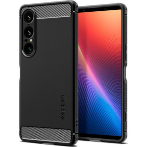Etui Spigen Rugged Armor do Xperia 1 VII, czarne