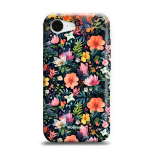 Etui ochronne do iPhone 17e, Mobiwear Elite Pro, kolorowo-kwieciste