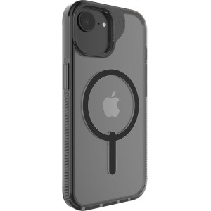 Etui Zagg Santa Cruz Snap do iPhone 17e / 16e / 15 / 14 / 13 do MagSafe, przeźroczysto-czarne