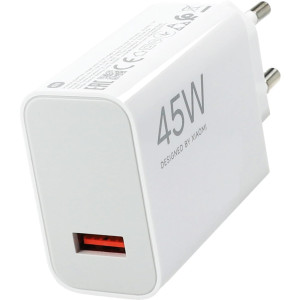 Ładowarka sieciowa Xiaomi Turbo Charging 45W 1x USB-A, biała
