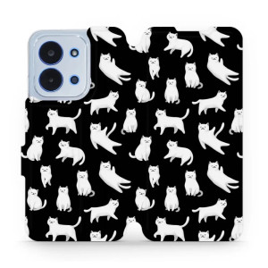 Etui z klapką do Xiaomi Redmi 15C 4G, Mobiwear Book, kotki luna