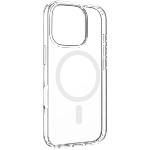 Etui Fixed MagPure MagSafe do iPhone 16 Pro, przezroczysto-białe