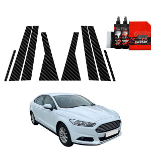 8w1 Folia karbonowa Grizz Protector na słupki do Ford Mondeo Mk5 Sedan (2014-2019)