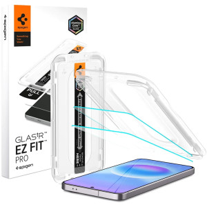 Szkło do etui + Aplikator Spigen Glas.tR EZ Fit Pro 2-Pack do Galaxy A57 5G