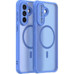 Etui Techsuit HaloFrost II MagSafe do Galaxy A57 5G, jasnoniebieskie