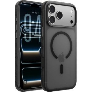 Etui Belkin SheerForce Grip (CC) do MagSafe do iPhone 17 Pro, czarne