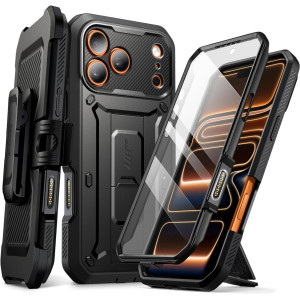 Etui pancerne Supcase UB Pro SP (CC) do iPhone 17 Pro, czarne