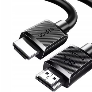 Kabel HDMI 2.1, Ugreen HD175, przewód 8K / 60Hz, 1,5 m, czarny