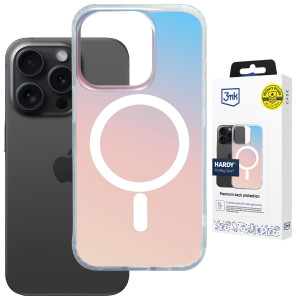 Etui holograficzne 3mk Hardy PrisMag do MagSafe do iPhone 16 Pro