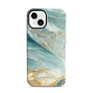 Etui ochronne do iPhone 13, Mobiwear Elite Pro, żyła lazuru
