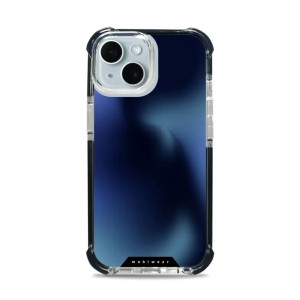 Etui ochronne do iPhone 15 do MagSafe, Mobiwear Elite Bumper, granatowe