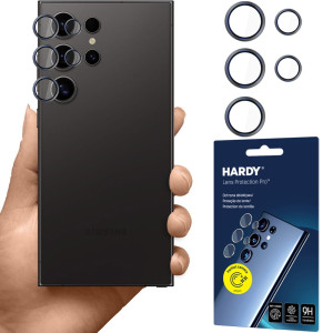 Osłona na aparat 3mk HARDY Lens Protection Pro 1 zestaw dla Galaxy S24 Ultra, czarna