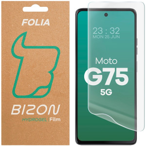 Folia hydrożelowa na ekran Bizon Film Hydrogel Front do Motorola Moto G75 5G, 1 sztuka