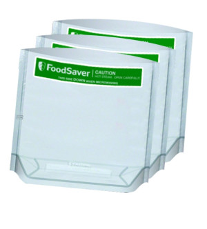 FoodSaver Worki do mrożenia i gotowania na parze FVB002X, 16 sztuk