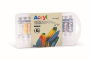 Farby Akrylowe w tubkach 12x7,5ml