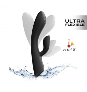 Wibrator Dorcel Flexi Rabbit Black | 100% ORYGINAŁ| DYSKRETNA PRZESYŁKA